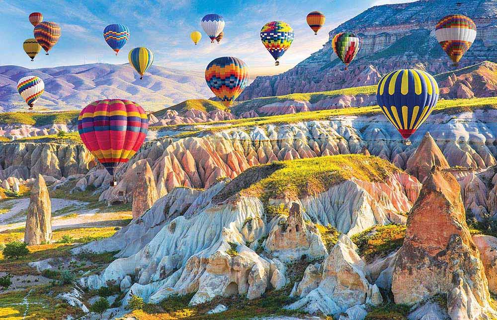 Puzzle 1000 HOT AIR BALLOONS OVER CAPPADOC 