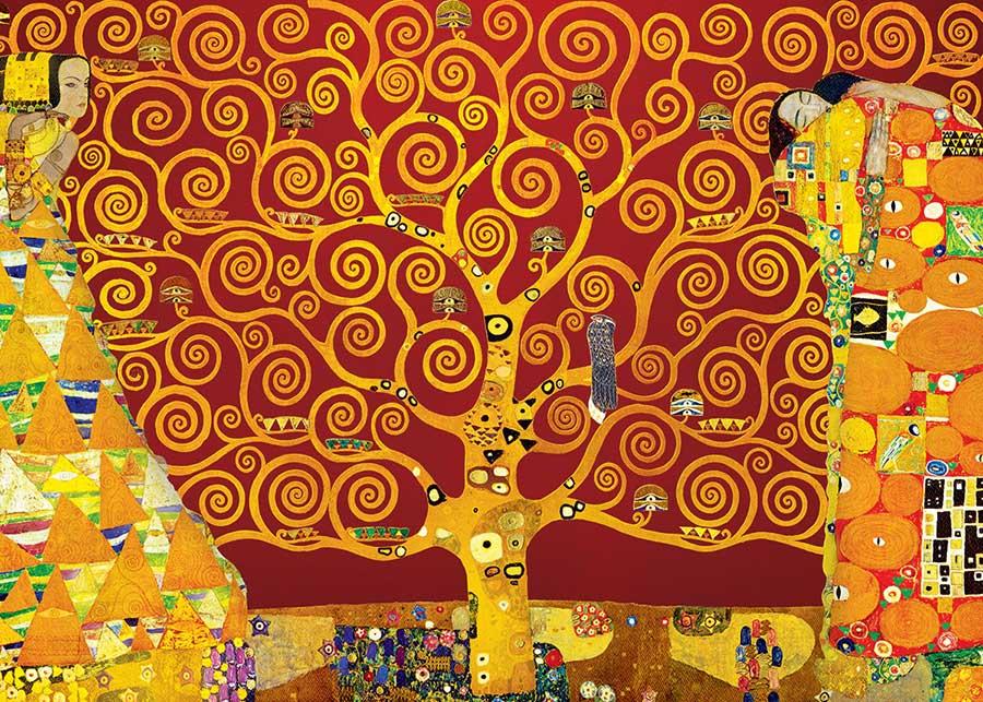 Puzzle 300 sa 3D efektom TREE OF LIFE BY KLIMT 