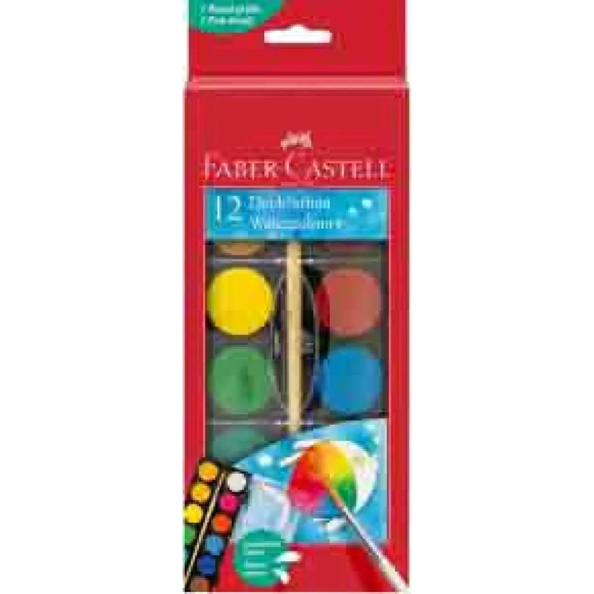 Vodene boje FABER CASTELL 1/12 