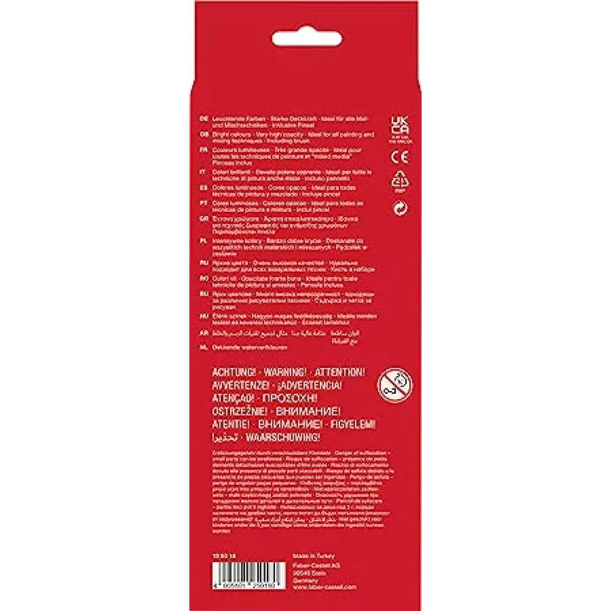 Vodene boje sa četkicom 1/12 FABER CASTELL 
