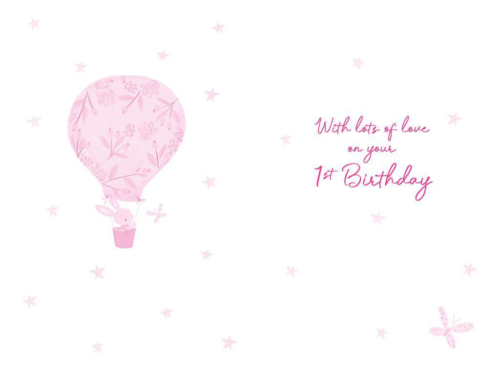 Rođendanska čestitka za PRVI ROĐENDAN - PINK 
