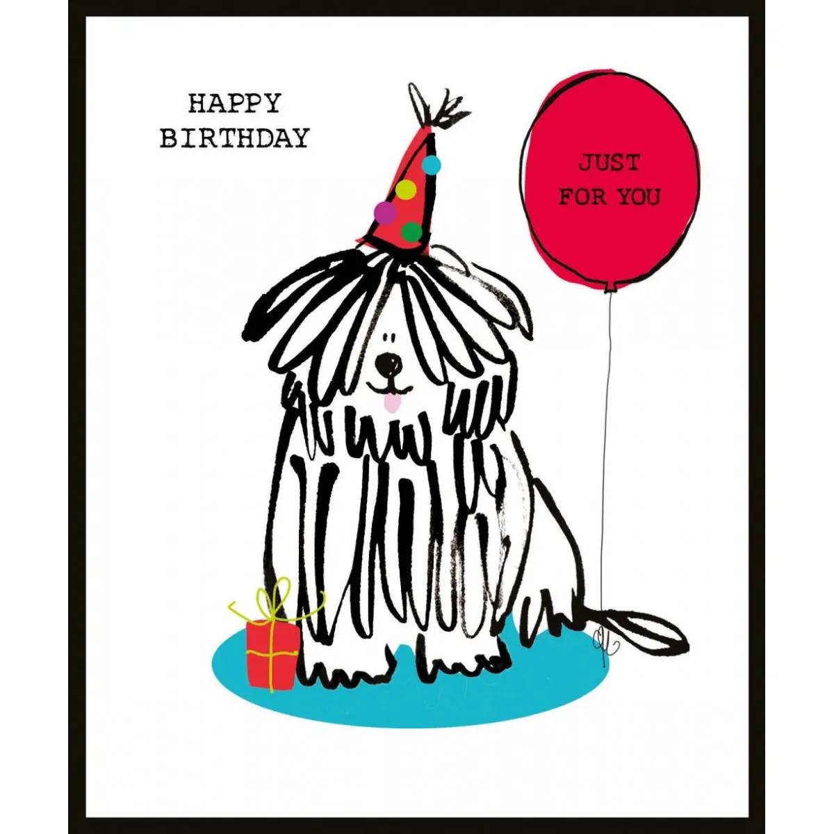 Rođendanska čestitka DOGGIE BALLOON 