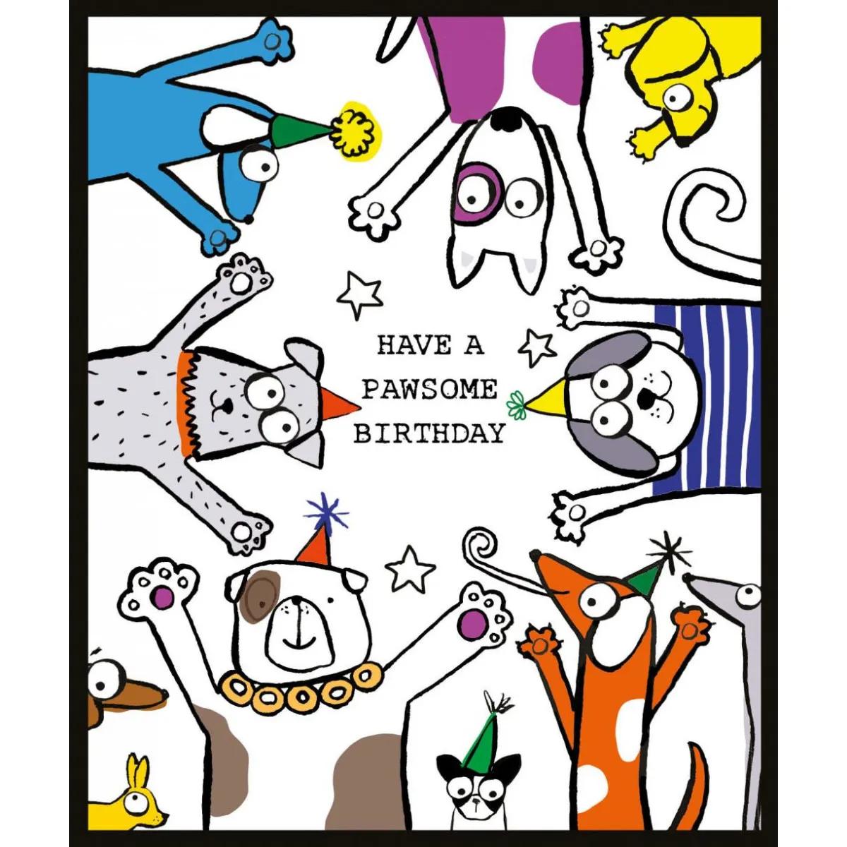 Rođendanska čestitka DOGS 