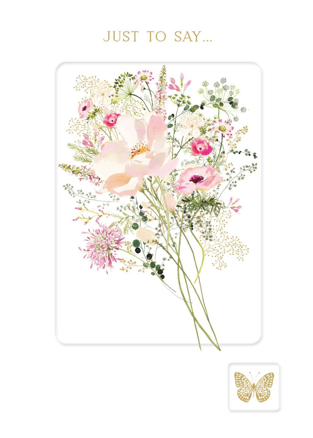 Čestitka DELICATE FLOWER 