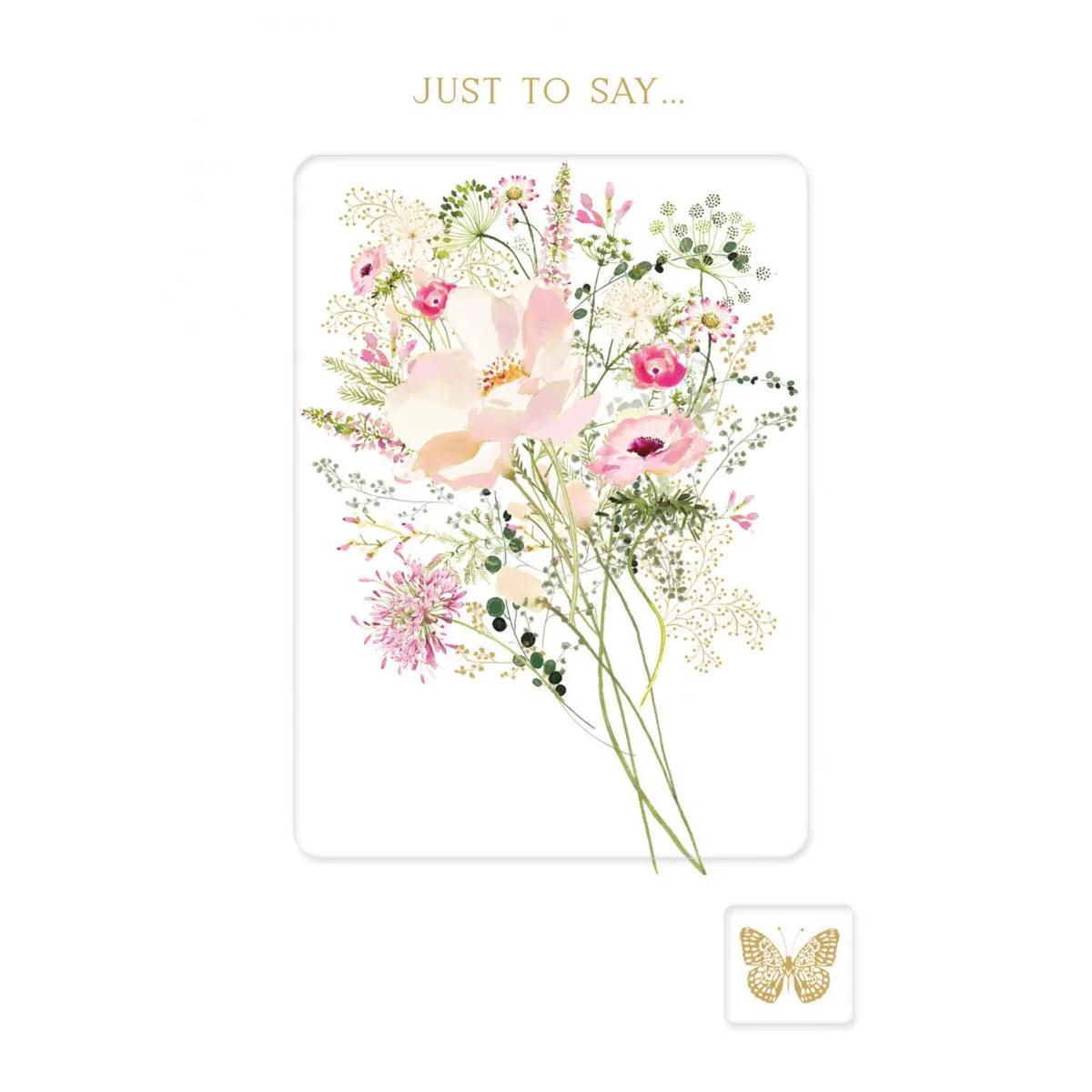 Čestitka DELICATE FLOWER 