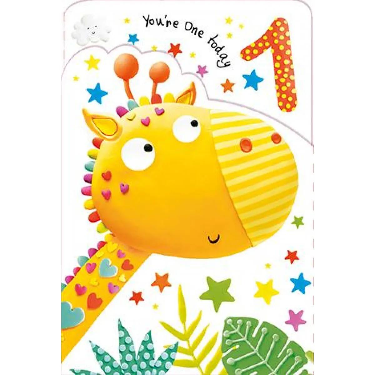 Rođendanska čestitka ŽIRAFA 