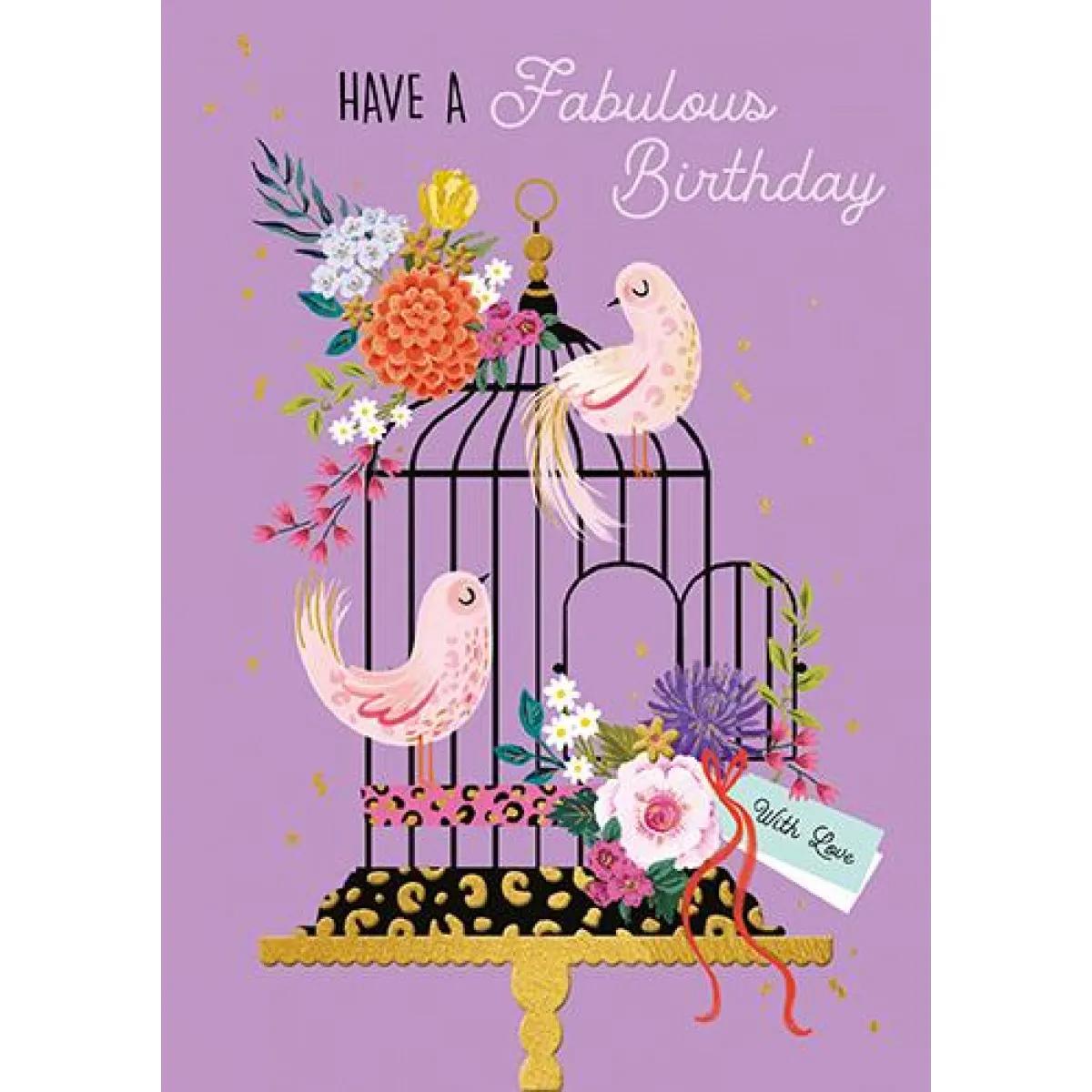 Rođendanska čestitka HAVE A FABULOUS BIRTHDAY 