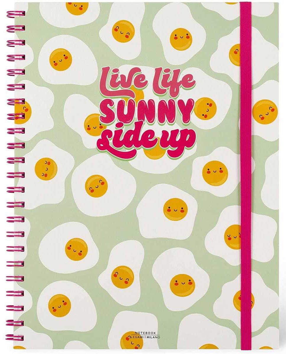 Notes sa spiralom 3 u 1  - LIVE, LIFE SUNY SIDE UP 