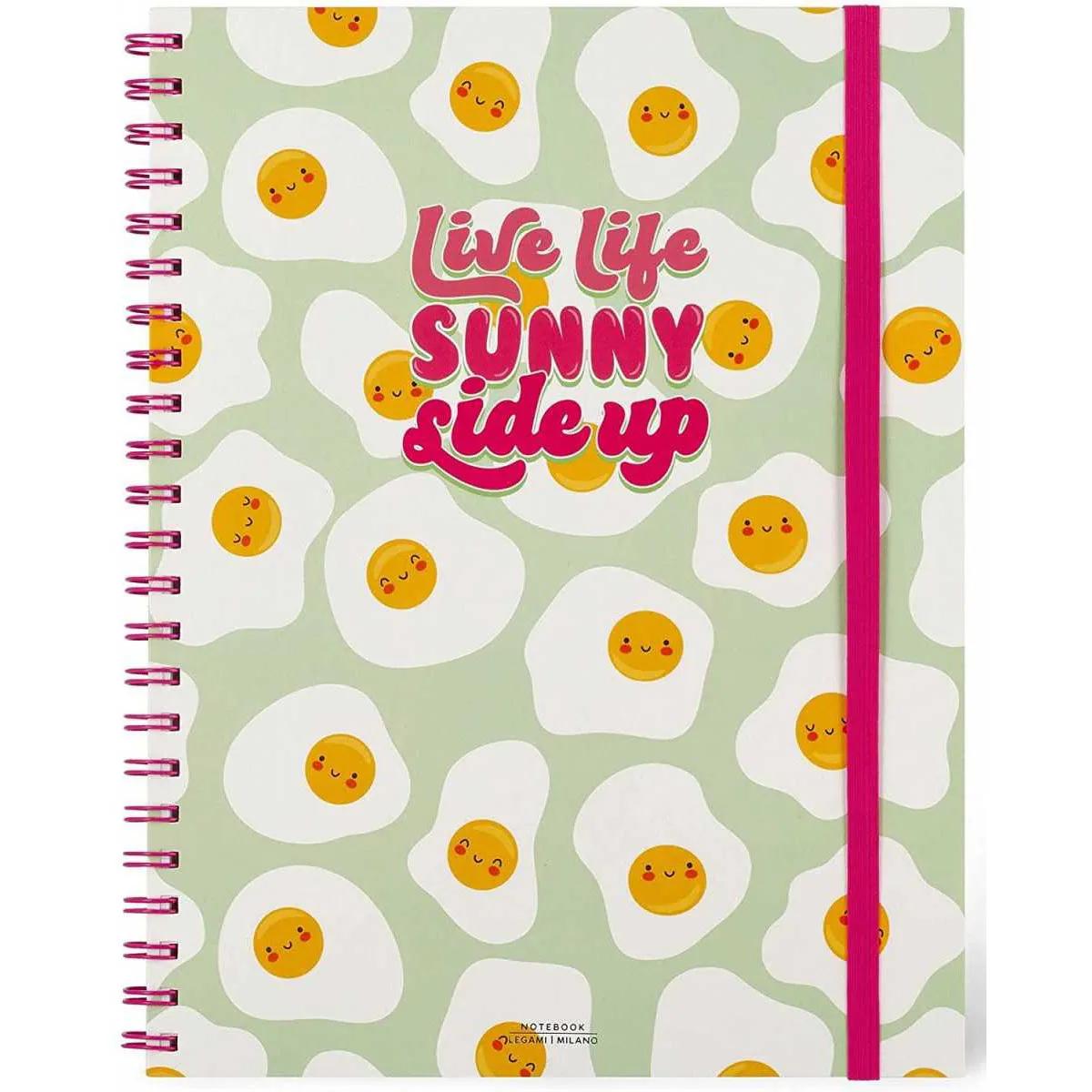 Notes sa spiralom 3 u 1  - LIVE, LIFE SUNY SIDE UP 