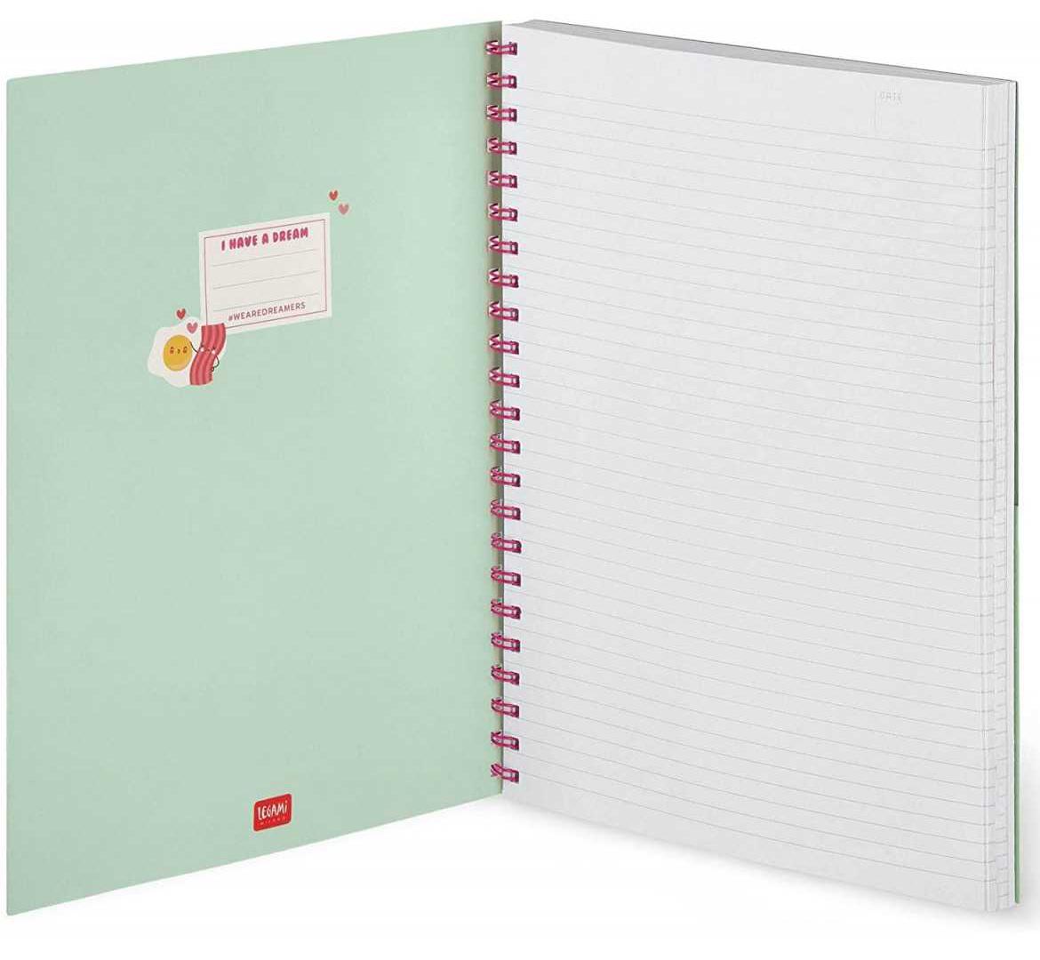 Notes sa spiralom 3 u 1  - LIVE, LIFE SUNY SIDE UP 