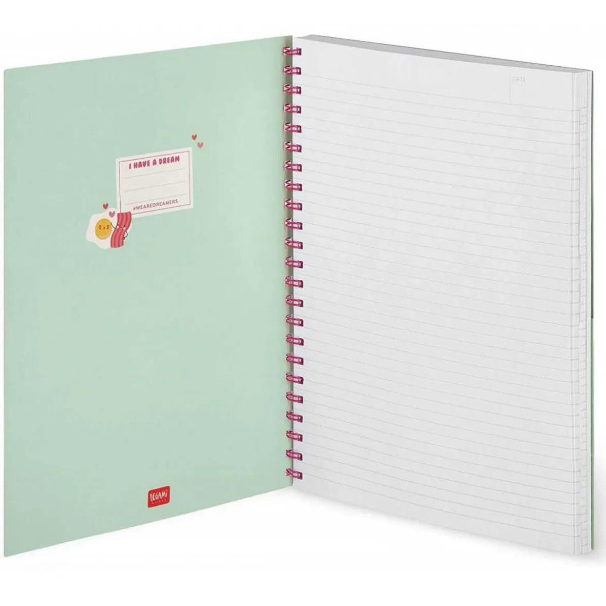 Notes sa spiralom 3 u 1  - LIVE, LIFE SUNY SIDE UP 