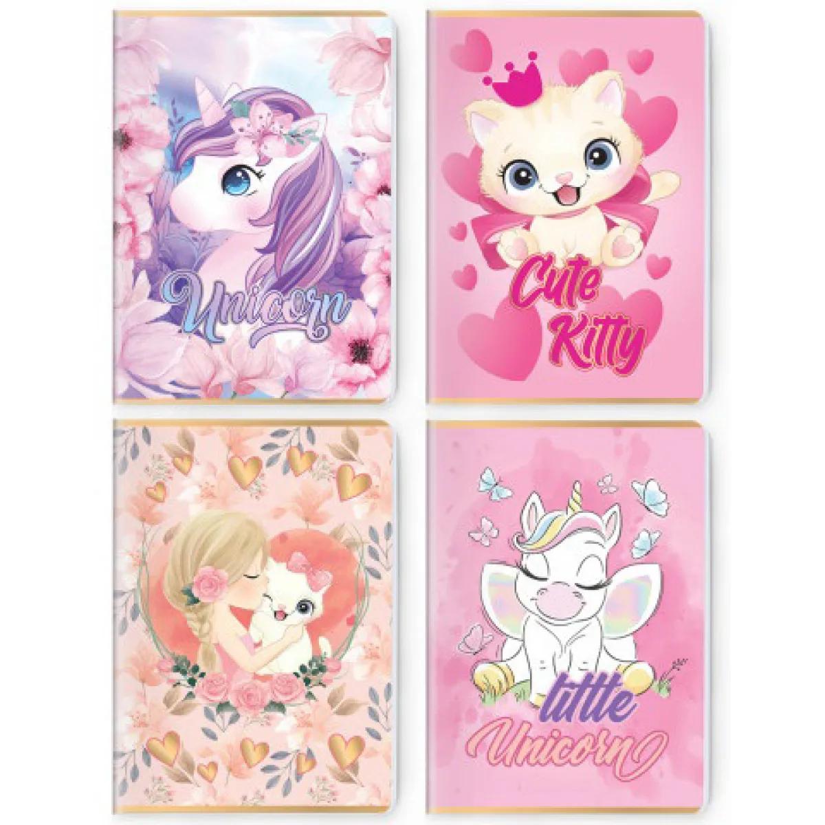 Sveska A4 čista, KOLEKCIJA ZA DEVOJČICE 