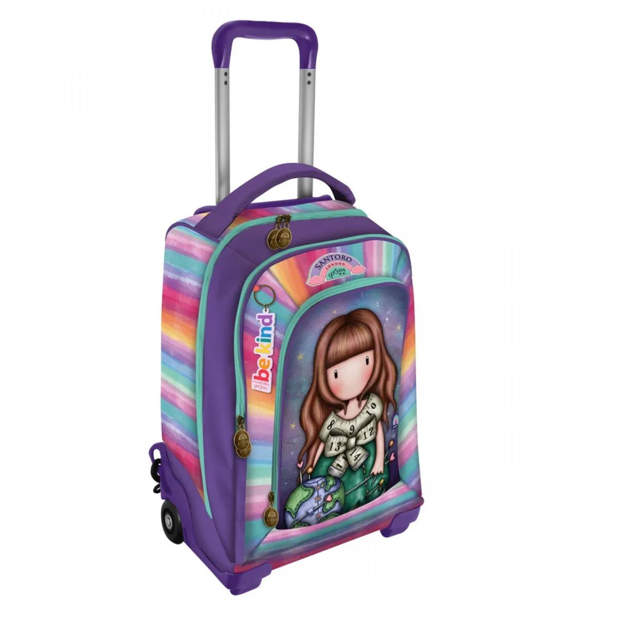 Ranac sa točkićima GORJUSS Be Kind To Our Planet 