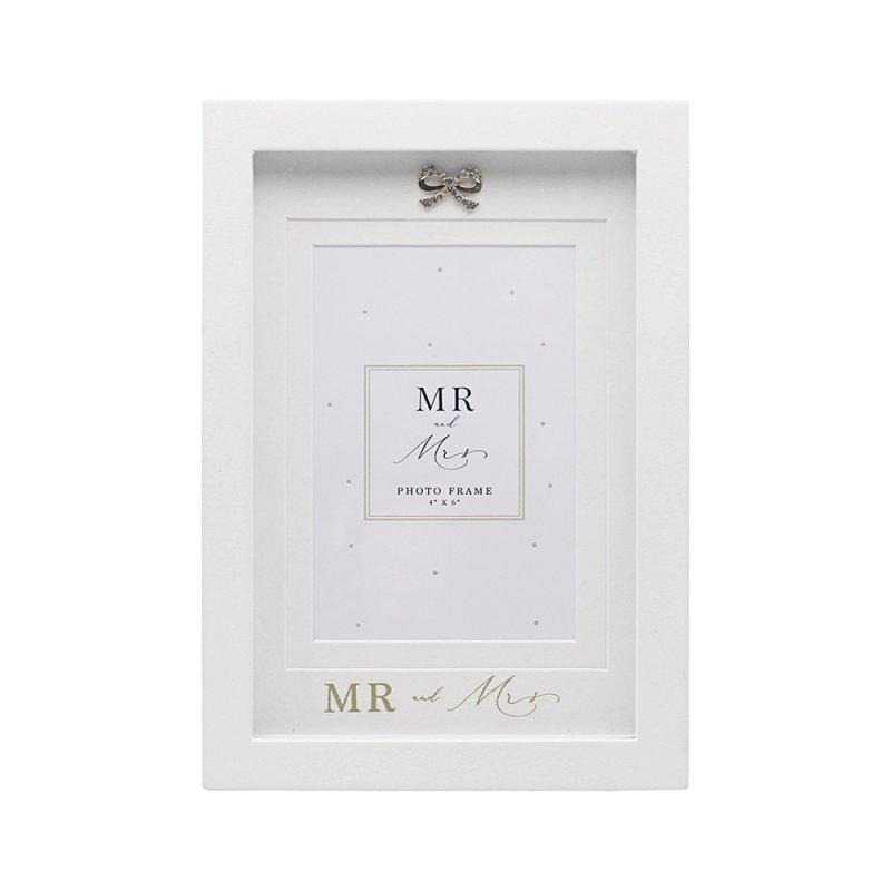 Drveni ram za fotografije 10x15cm MR & MRS 