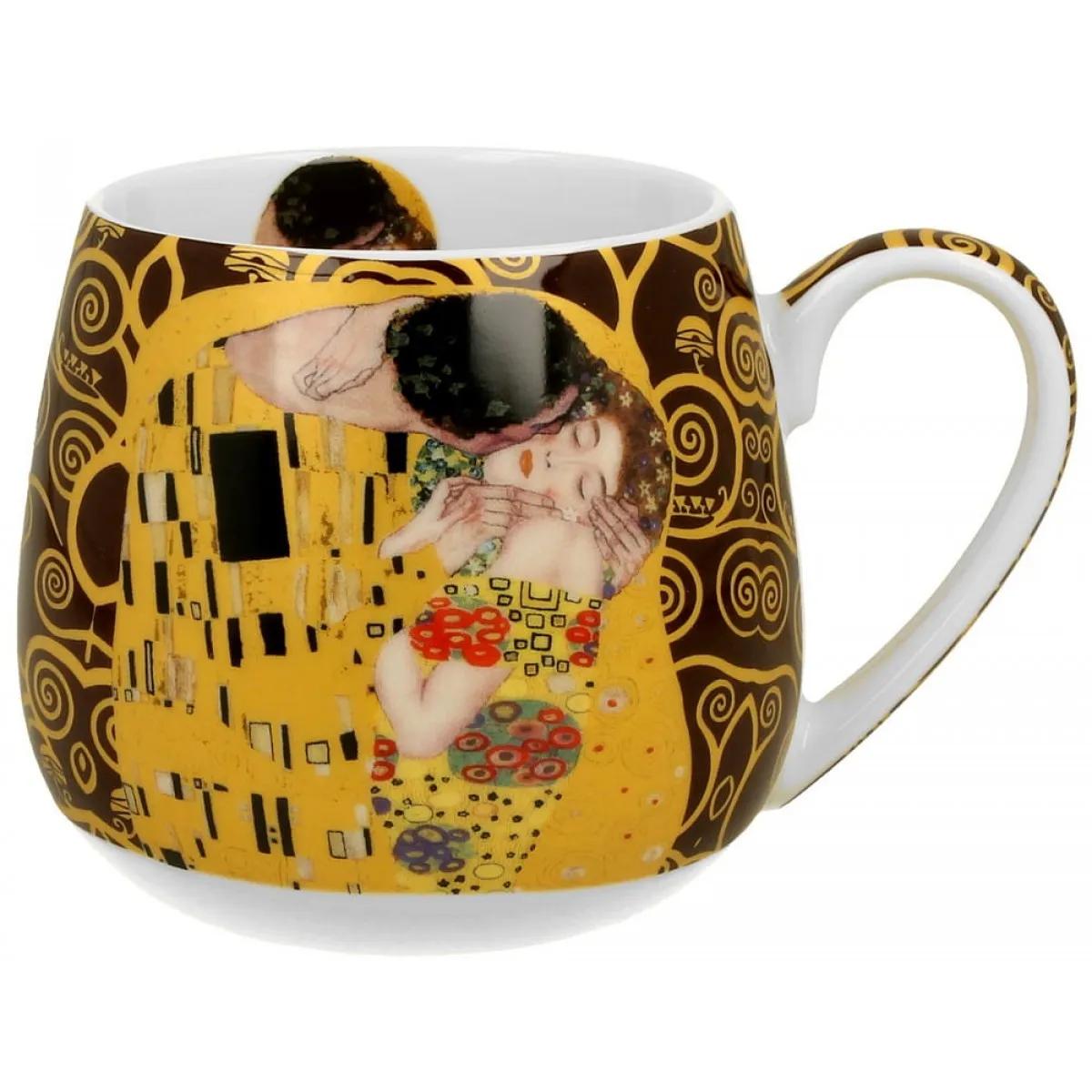 Velika šolja za čaj THE KISS BROWN G. KLIMT 