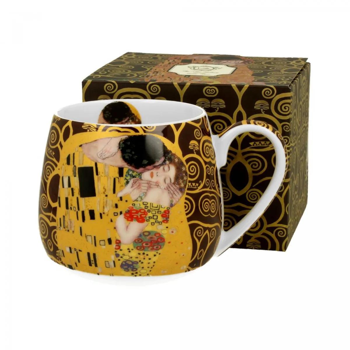 Velika šolja za čaj THE KISS BROWN G. KLIMT 