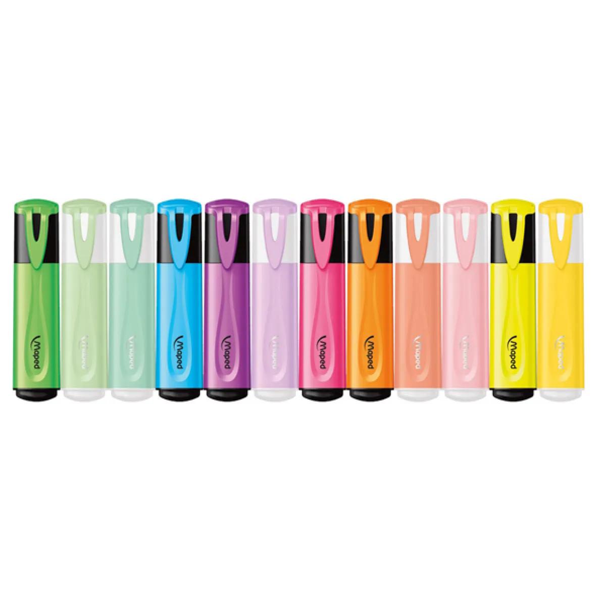 MAPED TEXT MARKER FLUO PEP'S 1/12 SET 