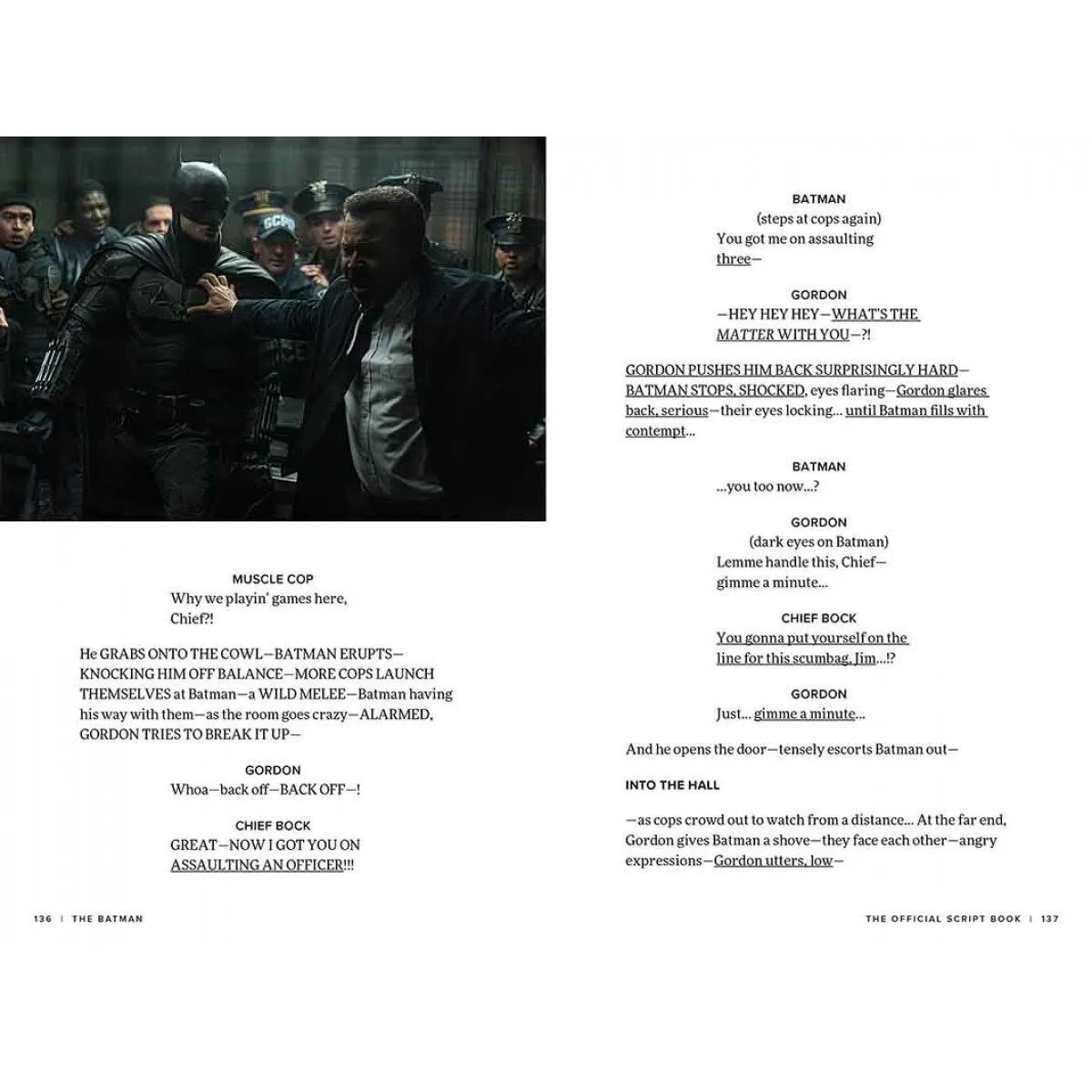 THE BATMAN The Official Script Book 