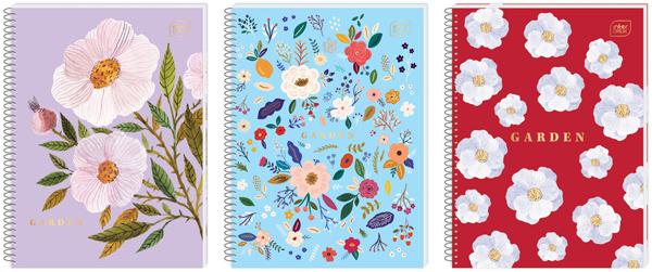 Sveska A5 na kvadratiće GARDEN - VIŠE MOTIVA 