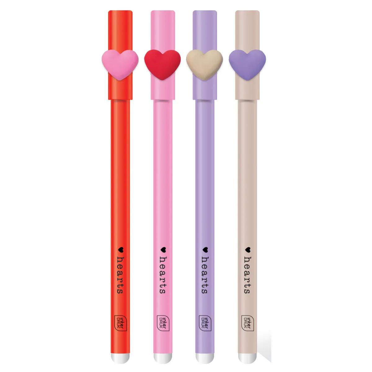 Piši briši hemijska olovka HEARTS 
