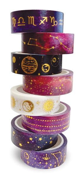 Dekorativni selotejp GALAXY 5m 