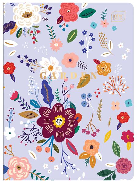 Sveska A5 na kvadratiće GARDEN - VIŠE MOTIVA 