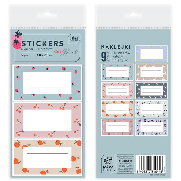 Nalepnice za sveske BOYS 