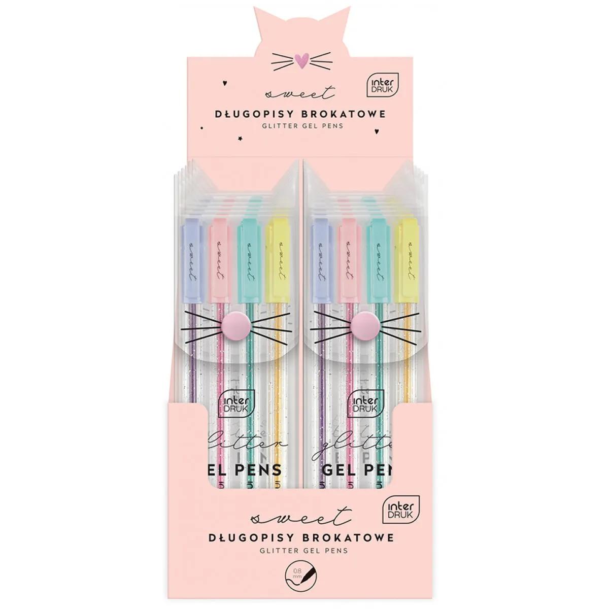 Set četiri hemijske olovke SWEET 12 