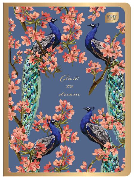 Sveska A5 na linije METALLIC SATIN GOLD - VIŠE MOTIVA 