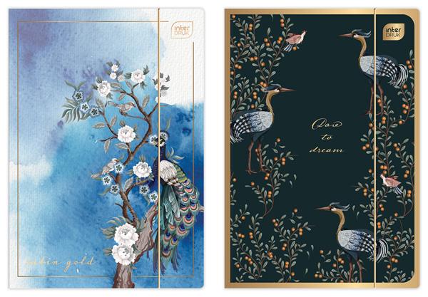 Fascikla A4 - SATIN GOLD BLOSSOM 