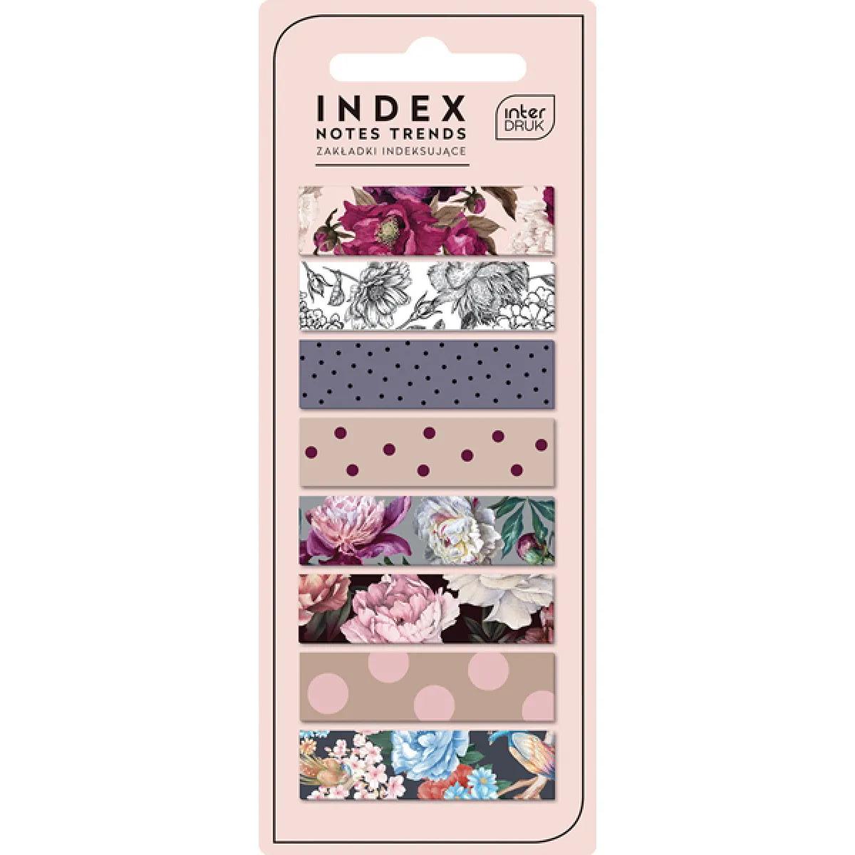 Set osam obeleživača stranica TRENDS 