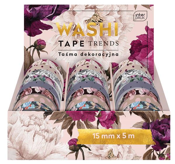 Dekorativni selotejp TRENDS 5M (više vrsta) 
