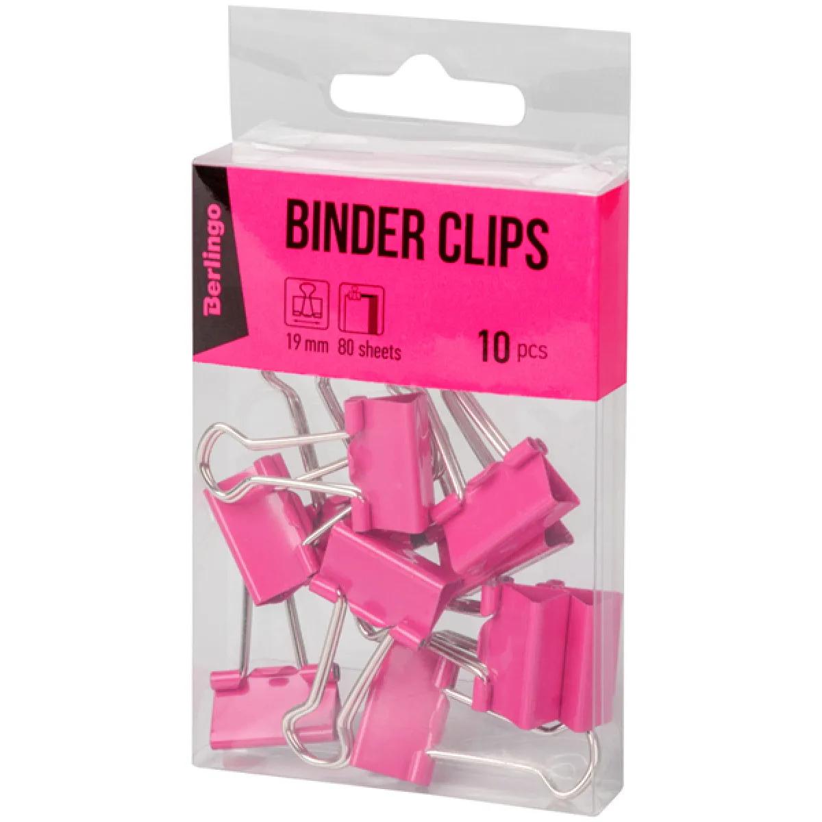 Privremene klamerice 19 mm BERLINGO ROZE - 10kom 