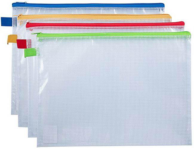 FASCIKLA / ZIP ZA DOKUMENTA KAŠIRANA A4 sa dva džepa 