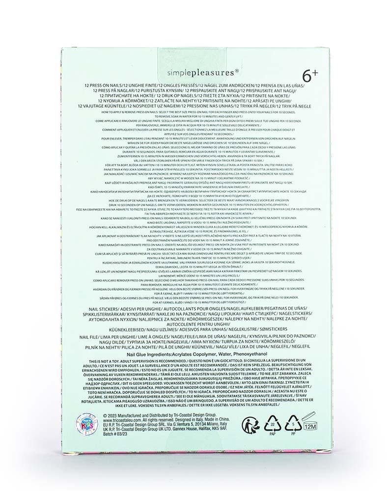 Dečiji set za nokte sa nalepnicama TIRKIZ 