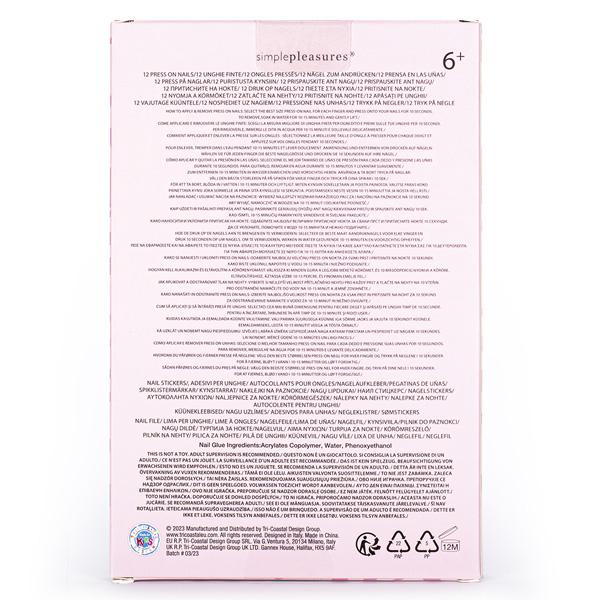 Dečiji set za nokte sa nalepnicama PRES ON NAILS 