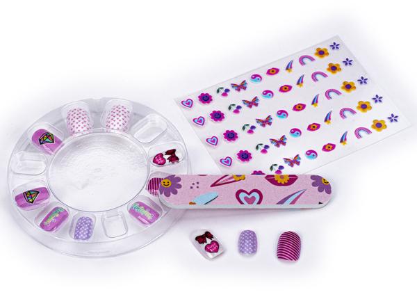Dečiji set za nokte sa nalepnicama PRES ON NAILS 