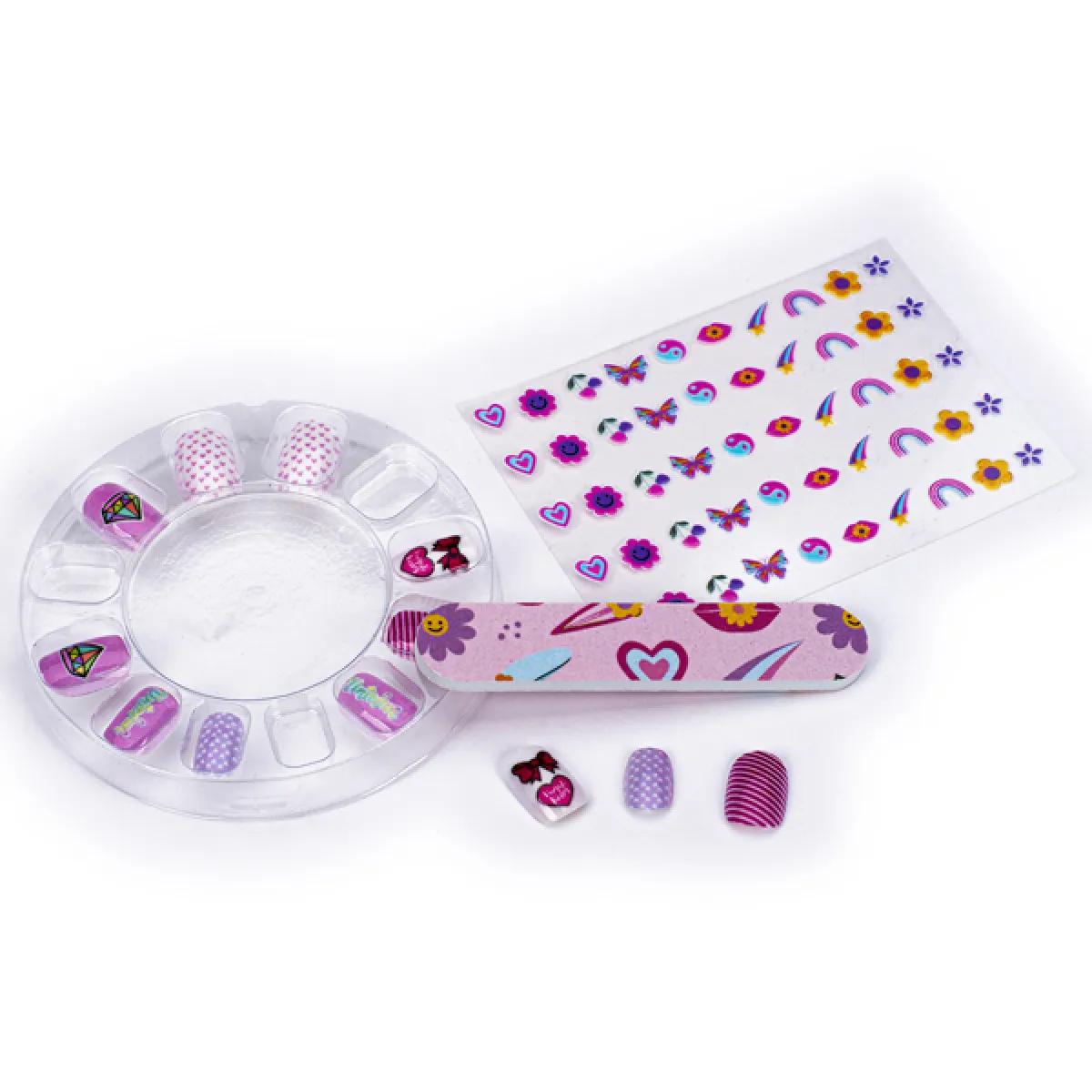 Dečiji set za nokte sa nalepnicama PRES ON NAILS 