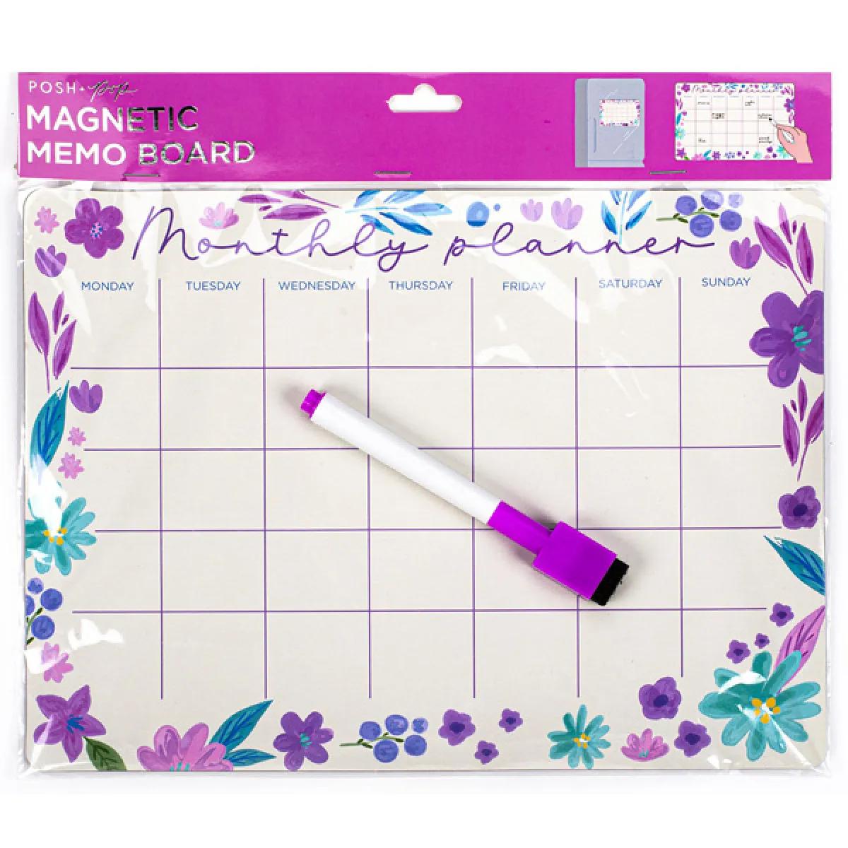 Magnetna tabla MESEČNI PLANER 23 x 25cm 