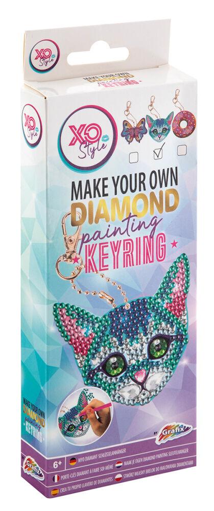 Bojanka - bockalica MAKE YOUR OWN DIAMOND PAINTING KEYRING, više vrsta 