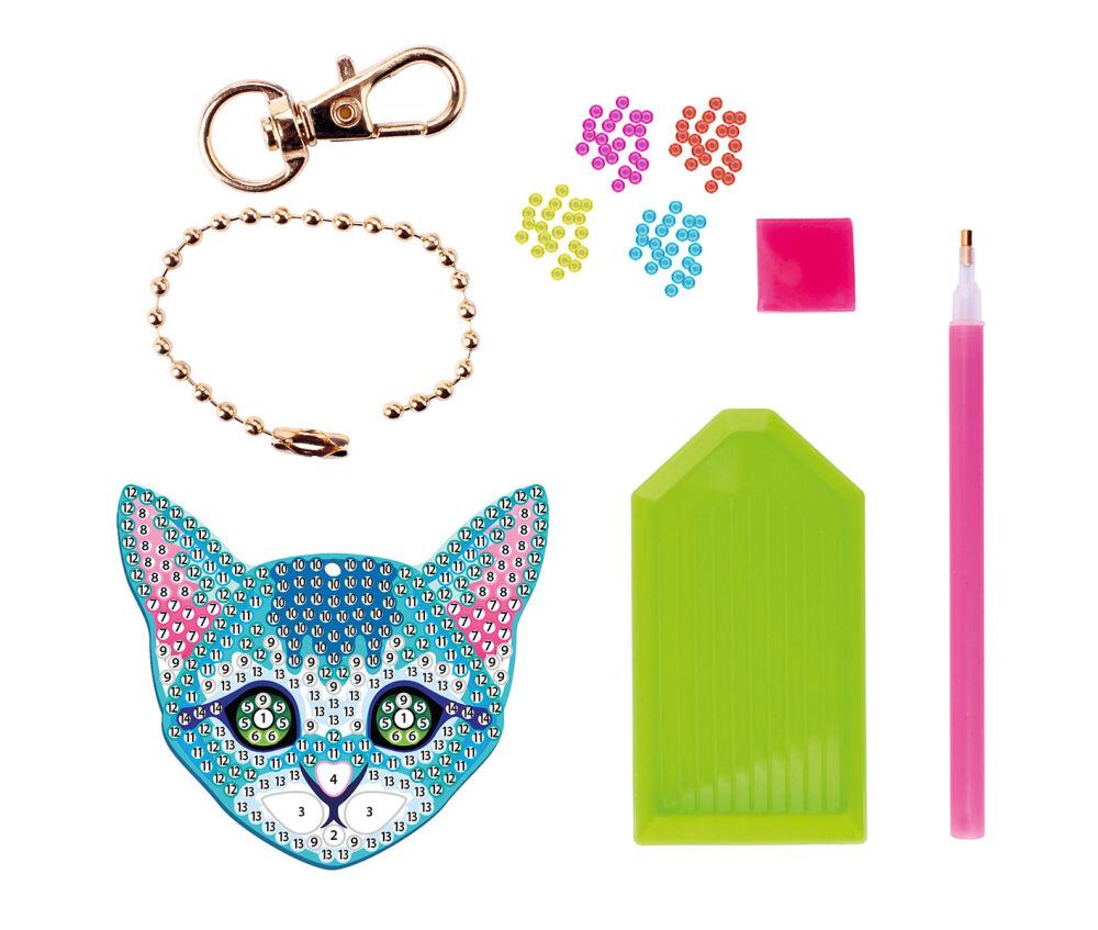 Bojanka - bockalica MAKE YOUR OWN DIAMOND PAINTING KEYRING, više vrsta 