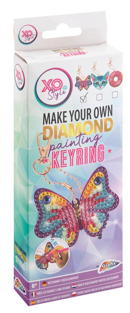 Bojanka - bockalica MAKE YOUR OWN DIAMOND PAINTING KEYRING, više vrsta 