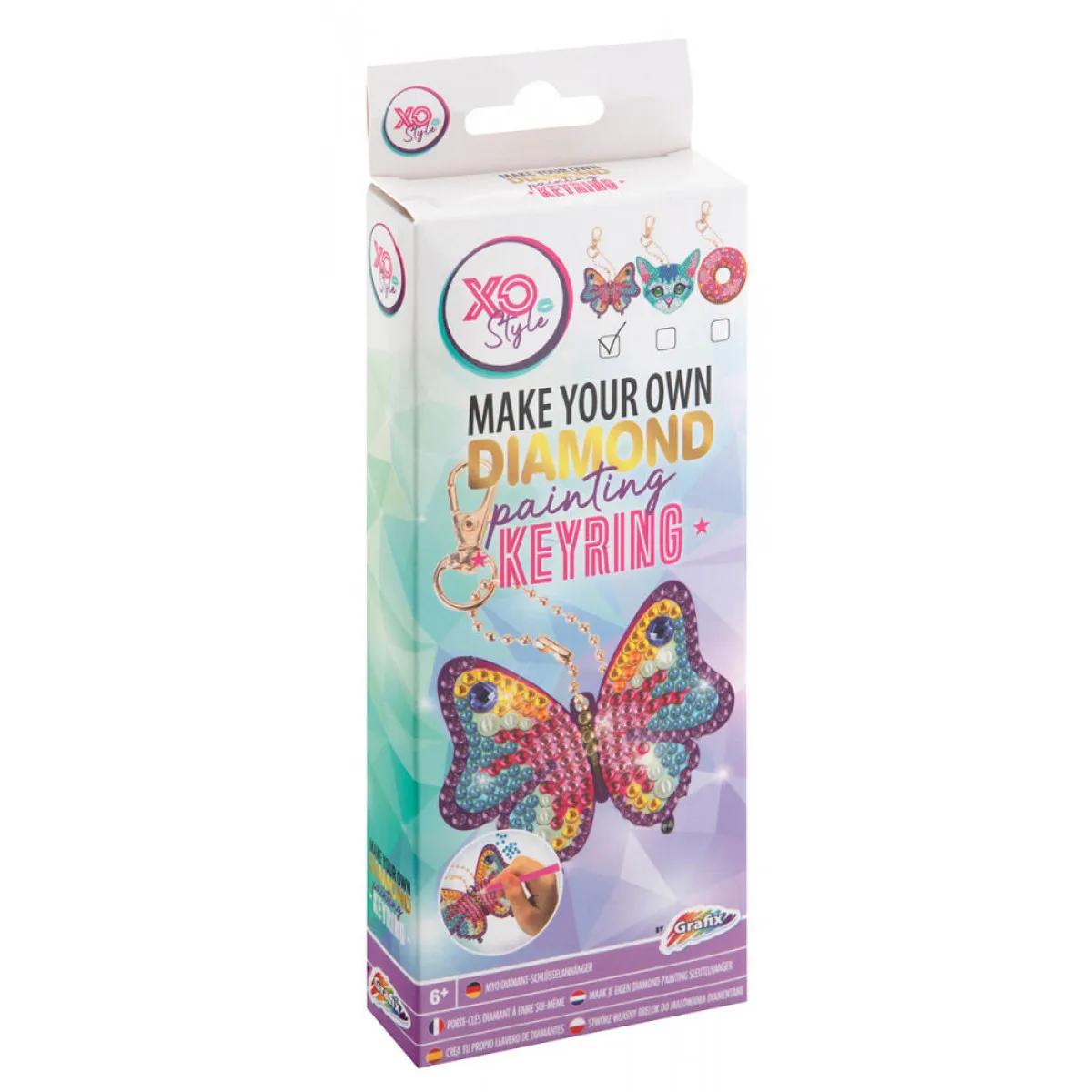 Bojanka - bockalica MAKE YOUR OWN DIAMOND PAINTING KEYRING, više vrsta 