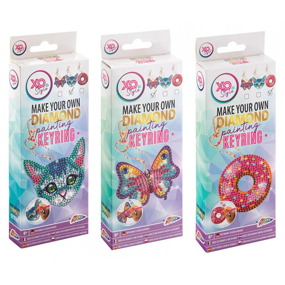 Bojanka - bockalica MAKE YOUR OWN DIAMOND PAINTING KEYRING, više vrsta 