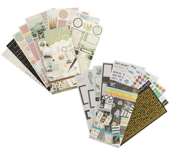 Stikeri 23x12cm - 20 listova (dve vrste) 