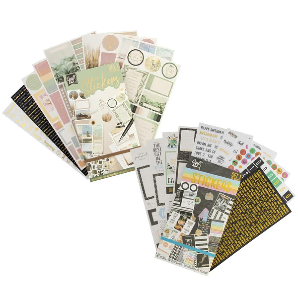 Stikeri 23x12cm - 20 listova (dve vrste) 