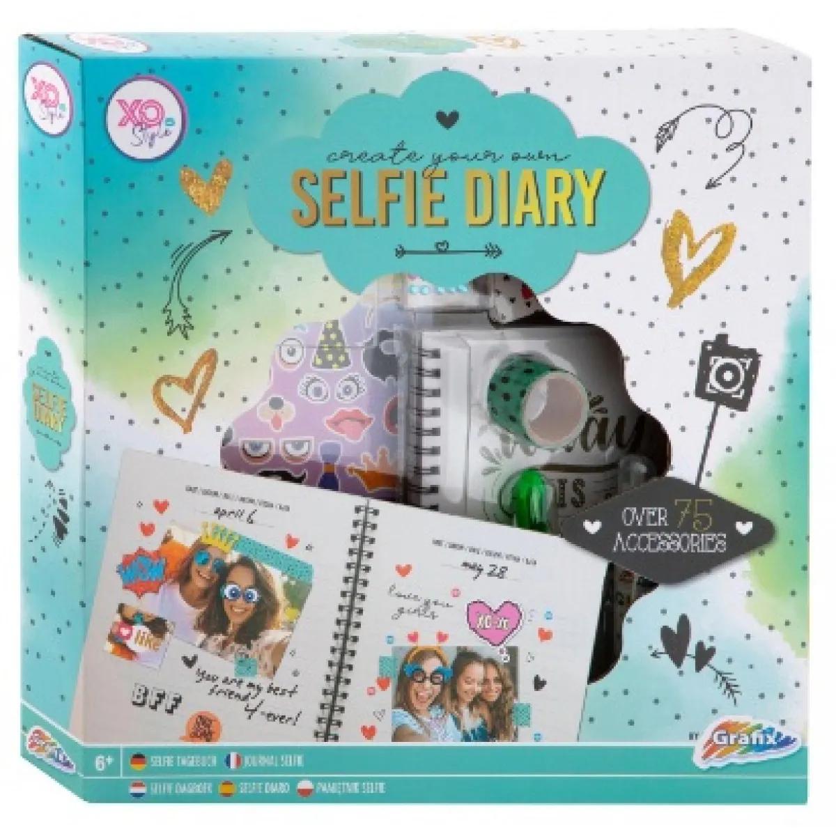 Kreativni set NAPRAVI SVOJ SELFI DNEVNIK 