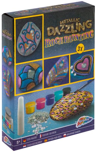 Kreativni set DAZZLING ROCK PAINTING 