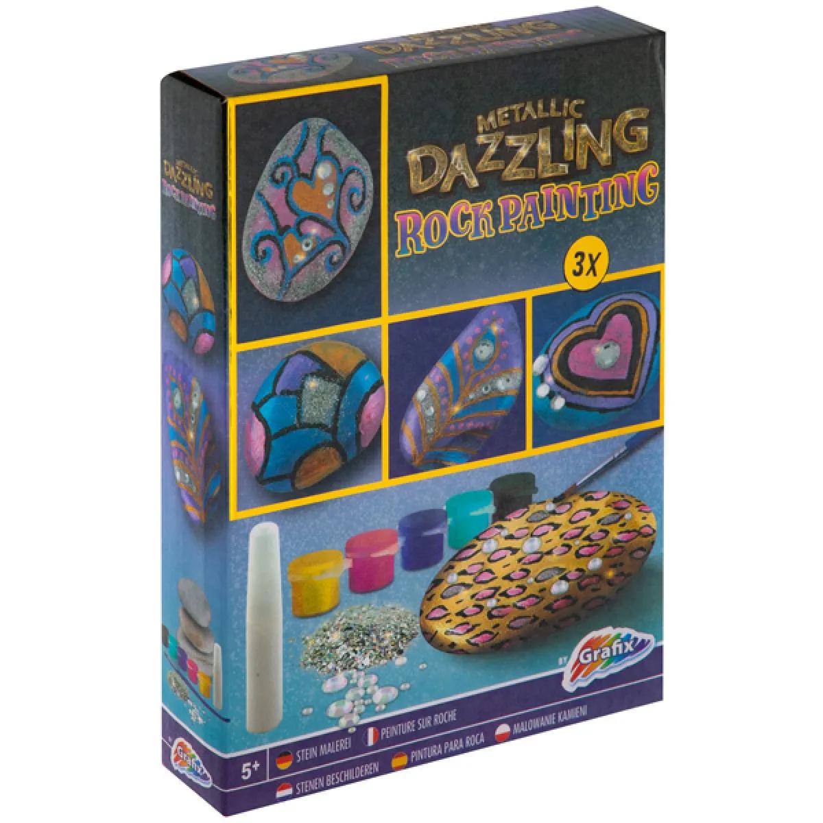 Kreativni set DAZZLING ROCK PAINTING 