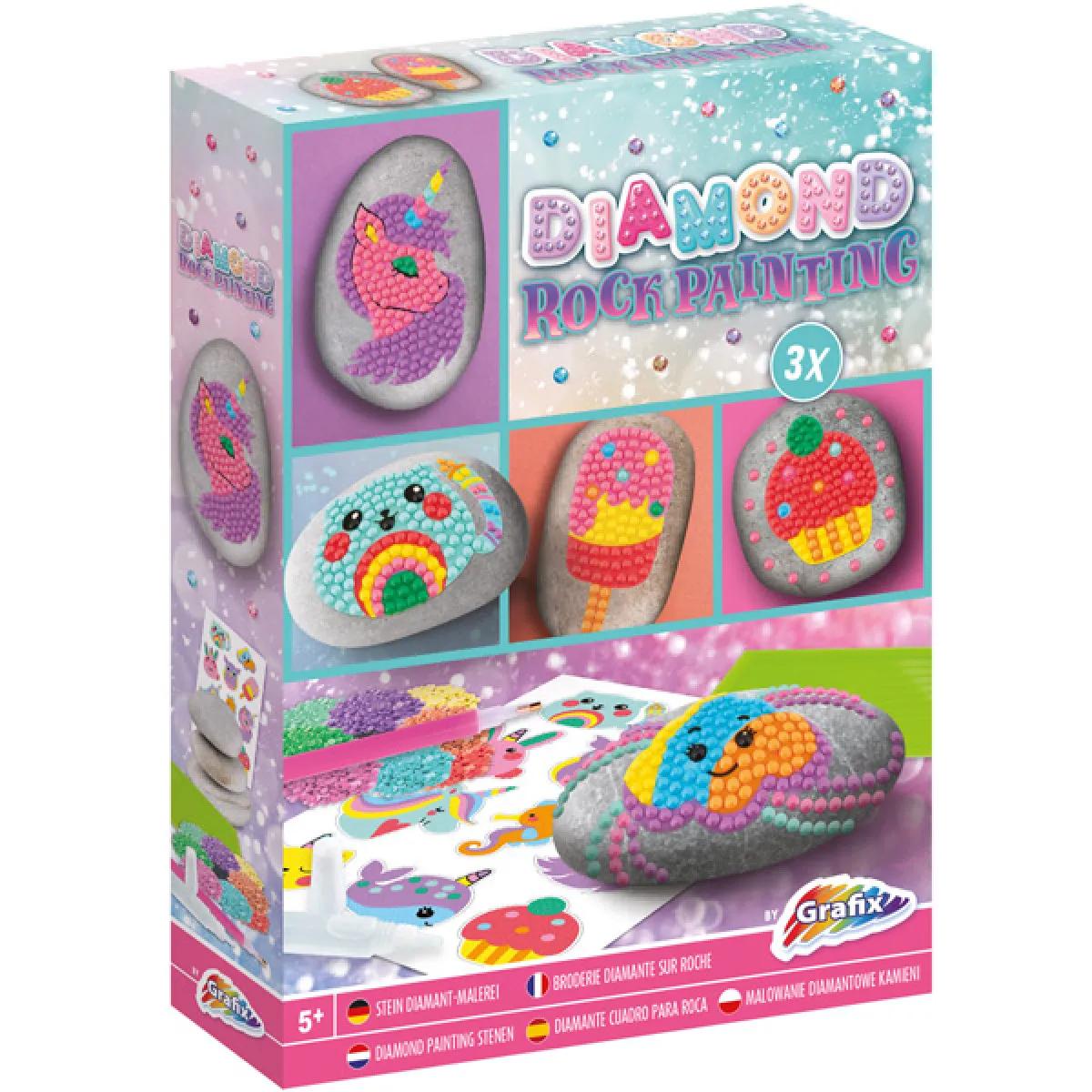 Kreativni set DIAMOND ROCK PAINTING 